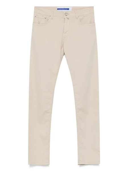  Jacob Cohën Logo-button Trousers - Neutrals 