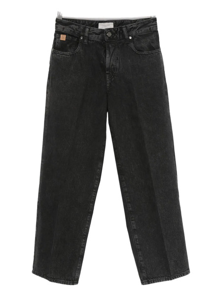  Jacob Cohën Pressed-crease Jeans - Black 