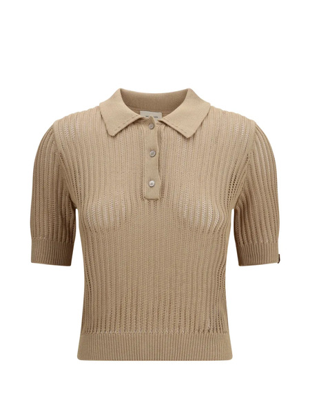  Jacob Cohën Ribbed Button Polo Shirt - Neutrals 