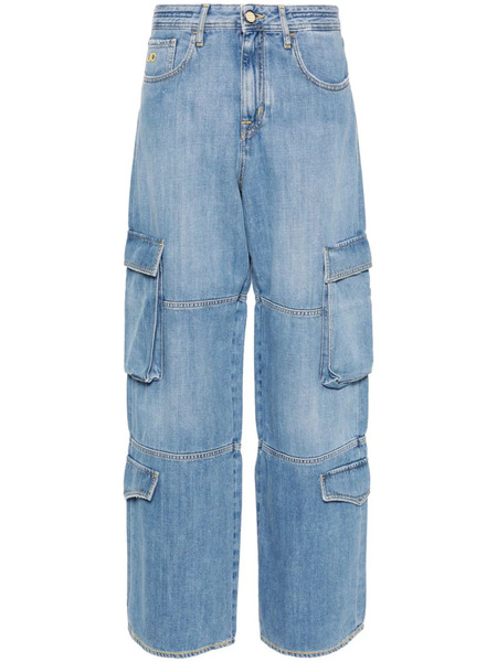  Jacob Cohën Riri Logo-embroidered Jeans - Blue 