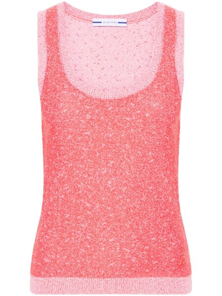  Jacob Cohën Speckle-knit Tank Top - Red 
