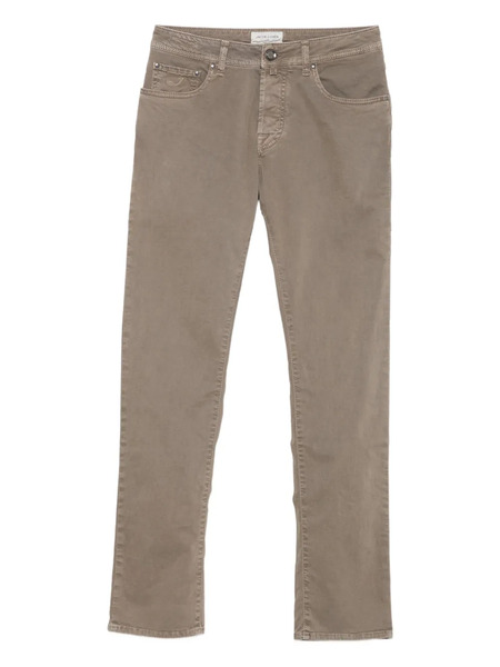  Jacob Cohën Straight-leg Trousers - Brown 