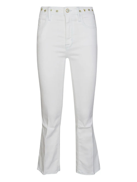  Jacob Cohën Victoria Floral-embellished Jeans - White 