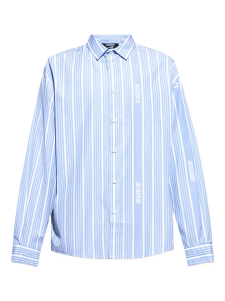  Jacquemus A Simon Striped Shirt - Blue 