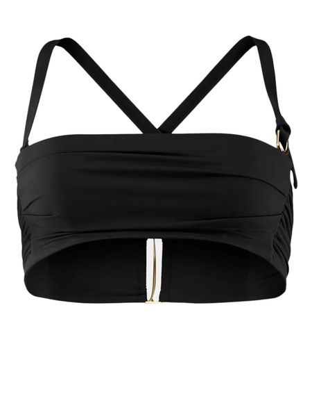 Jacquemus Bandeau Bikini Top - Black 