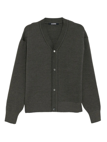  Jacquemus Buttoned Cardigan - Grey 