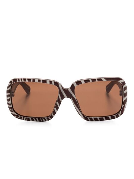  Jacquemus Cabana Sunglasses - Brown 