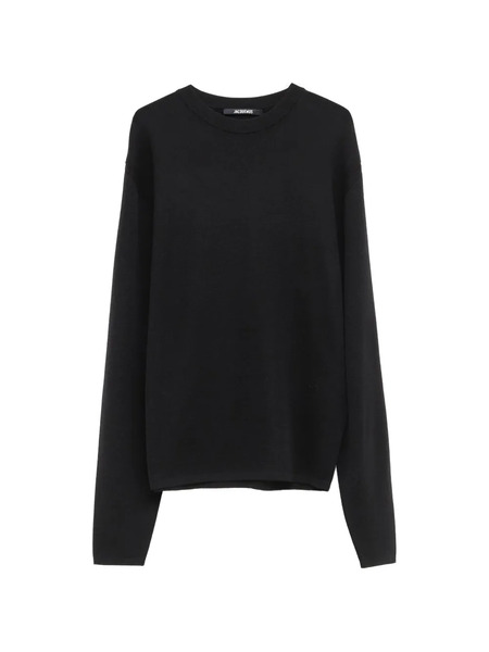  Jacquemus Crew-neck Sweater - Black 