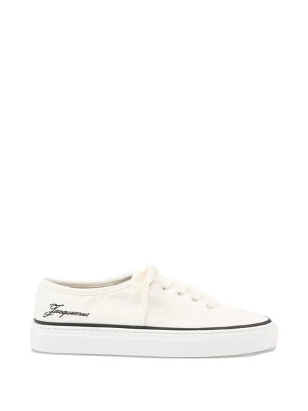  Jacquemus Fefe Lace-up Sneakers - White 