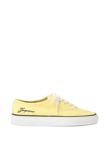  Jacquemus Fefe Lace-up Sneakers - Yellow 