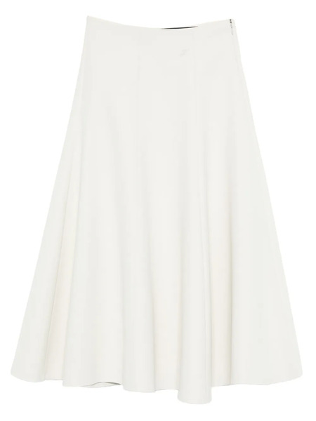  Jacquemus Flared Midi Skirt - White 