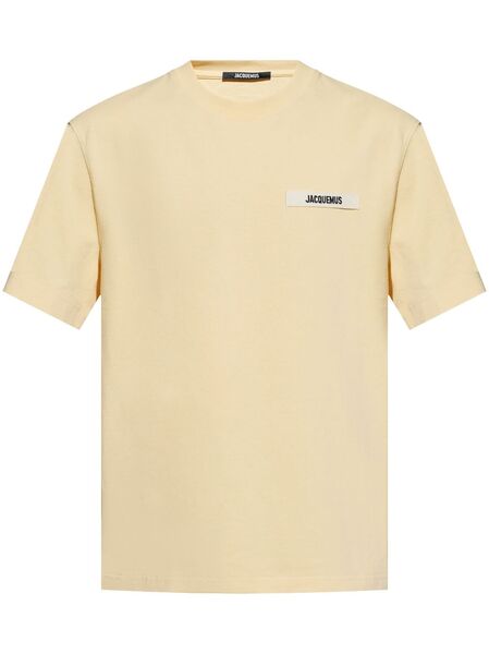 Jacquemus Gros Grain T-shirt - Neutrals 