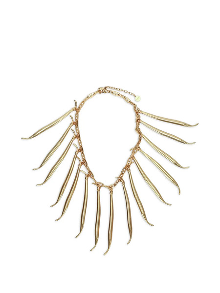  Jacquemus Haricots Bean-charm Necklace - Gold 