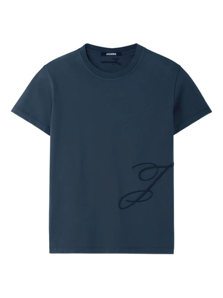  Jacquemus J Embroidered T-shirt - Blue 