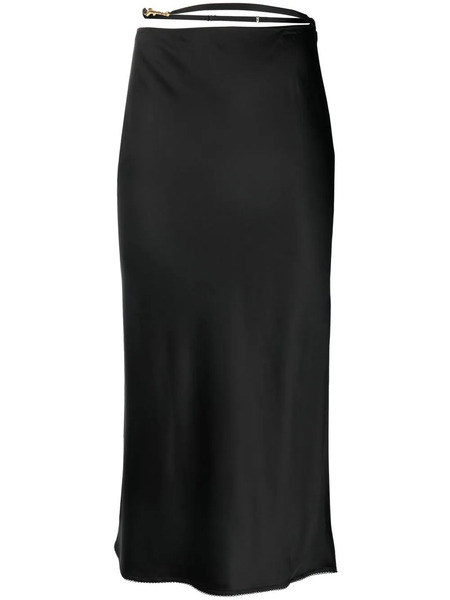  Jacquemus La Jupe Notte Midi Skirt - Black 