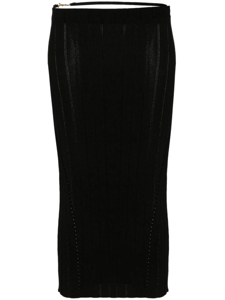  Jacquemus La Jupe Pralu Midi Skirt - Black 
