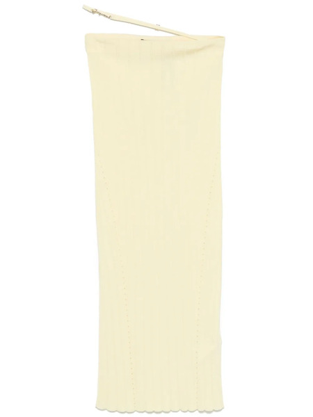  Jacquemus La Jupe Pralù Midi Skirt - Yellow 
