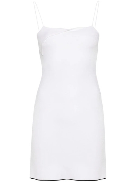  Jacquemus La Mini Robe Aro Cocktail Dress - White 