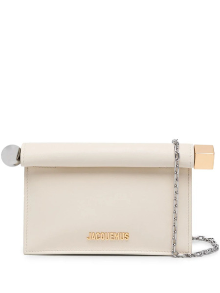  Jacquemus La Petite Pochette Rond Carré Cross Body Bag - Neutrals 