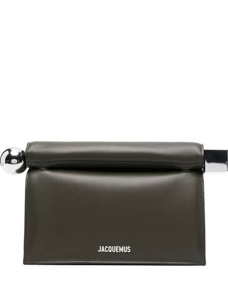  Jacquemus La Pochette Foldover Clutch Bag - Green 