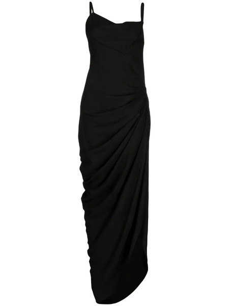  Jacquemus La Robe Saudade Longue Dress - Black 