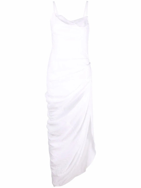  Jacquemus La Robe Saudade Longue Dress - White 
