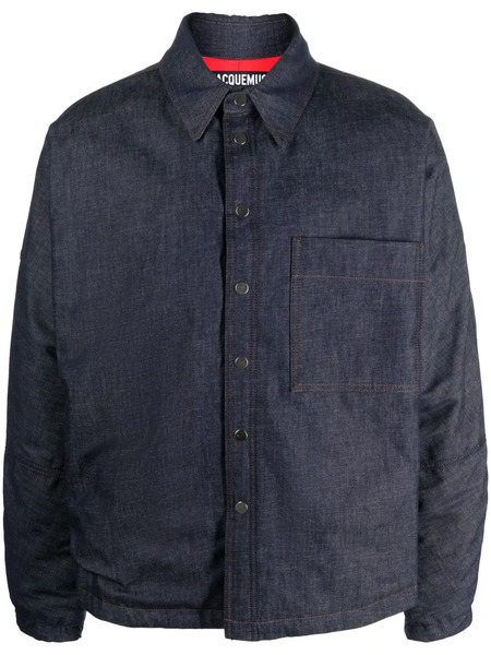  Jacquemus La Surchemise De Nîmes Overshirt - Blue 