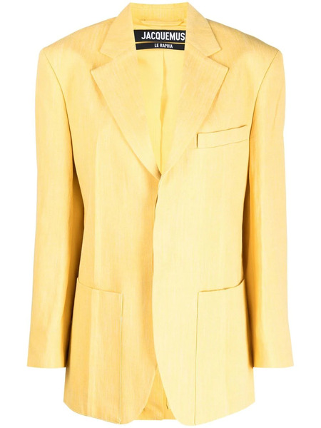  Jacquemus La Veste D'homme Blazer - Yellow 