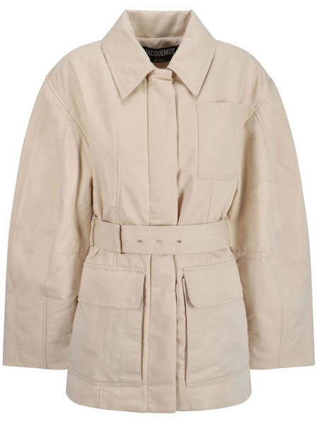  Jacquemus Le Blouson Bari Jacket - Neutrals 