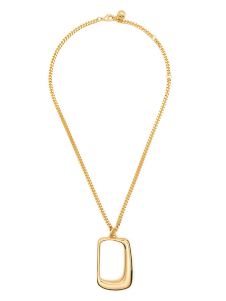  Jacquemus Le Collier Ovalo Necklace - Gold 