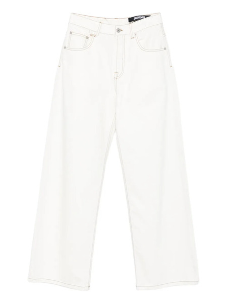  Jacquemus Le De-nîmes Large Jeans - White 