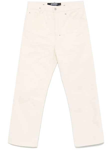  Jacquemus Le De-nîmes Venice Jeans - Neutrals 