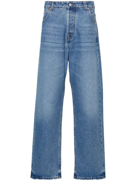 Jacquemus Le De Nîmes Wide-leg Jeans - Blue 