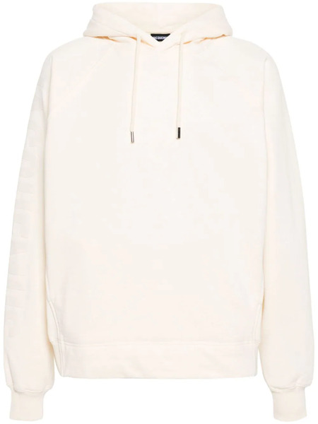  Jacquemus Le Hoodie Typo Top - Neutrals 