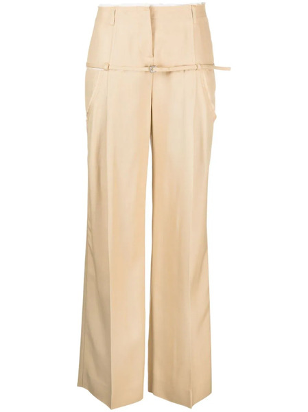  Jacquemus Le Pantalon Criollo Wide-leg Trousers - Brown 