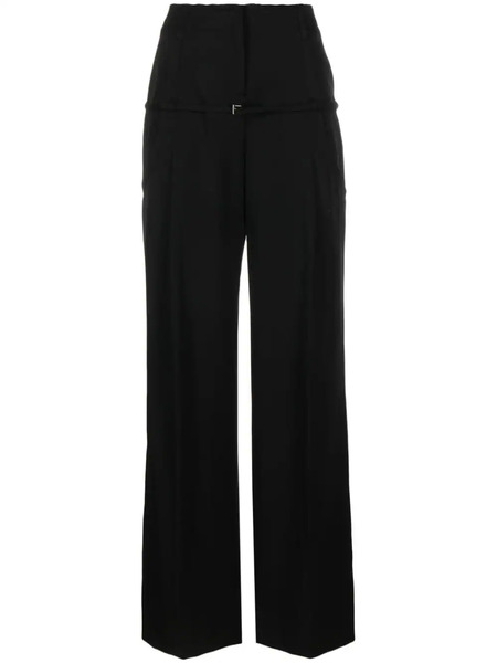  Jacquemus Le Pantalon Criollo Wool Trousers - Black 