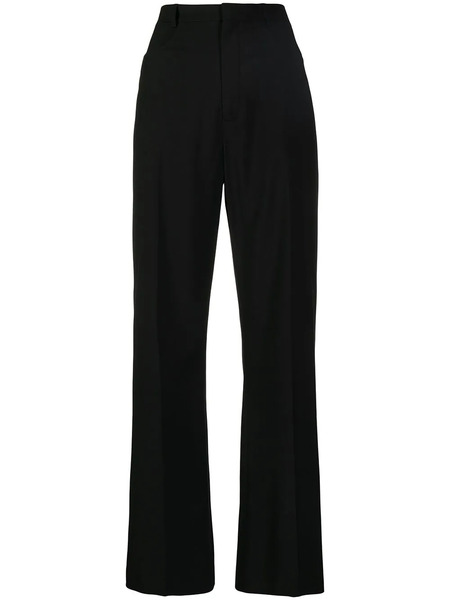  Jacquemus Le Pantalon Sauge Flared Trousers - Black 