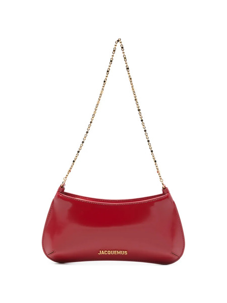 Jacquemus Le Petit Bisou Chain-strap Shoulder Bag - Red 