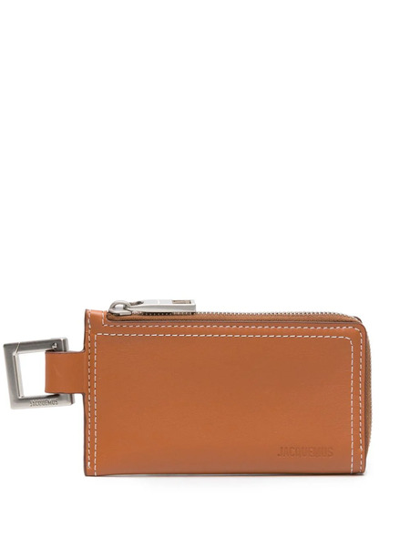  Jacquemus Le Porte Leather Wallet - Brown 