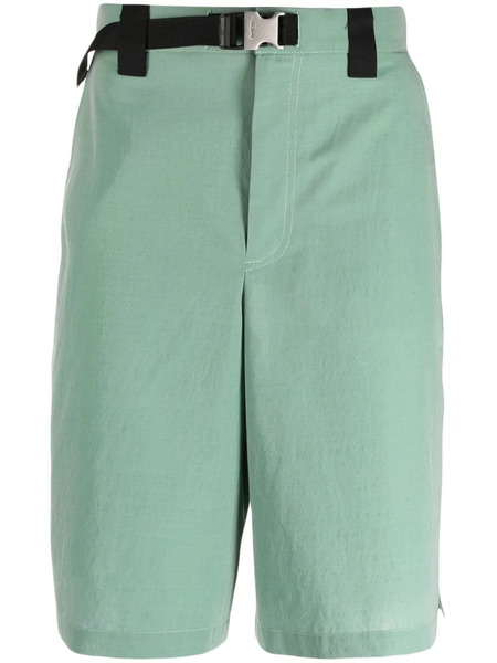  Jacquemus Le Short Meio Belted Shorts - Green 