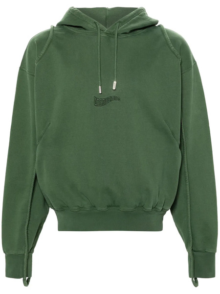  Jacquemus Le Sweatshirt Camargue Cotton Top - Green 