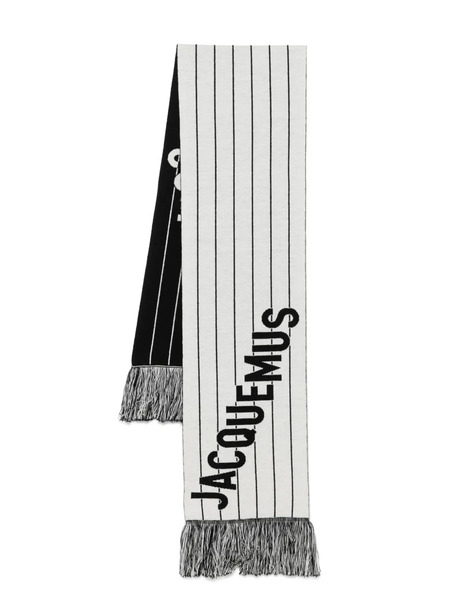  Jacquemus L'echarpe Liga Scarf - White 
