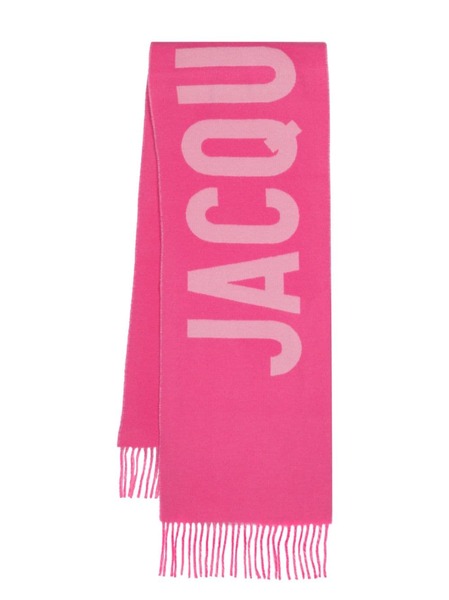  Jacquemus L'echarpe Jacquemus Virgin-wool Scarf - Pink 