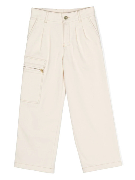  Jacquemus L'enfant La De Nîmes Cotton Trousers - Neutrals 