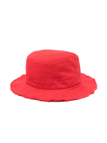  Jacquemus L'enfant Le Bob Artichaut Enfant Bucket Hat - Red 