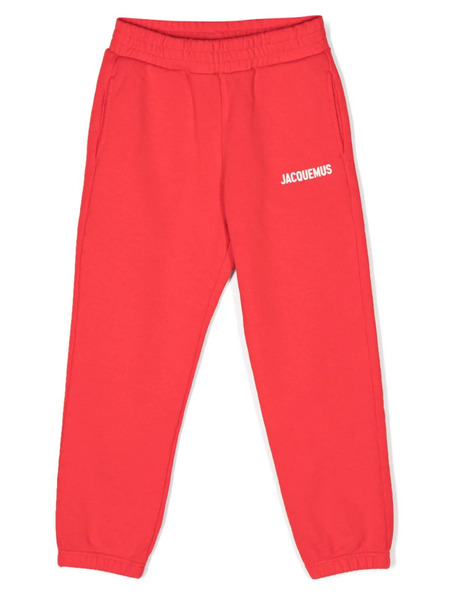  Jacquemus L'enfant Logo-print Track Pants - Red 