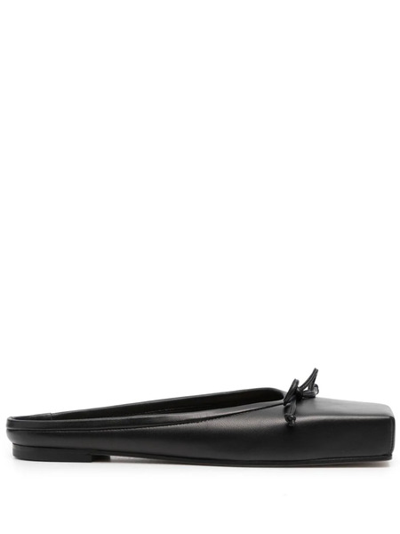  Jacquemus Les Ballets Square-toe Mules - Black 