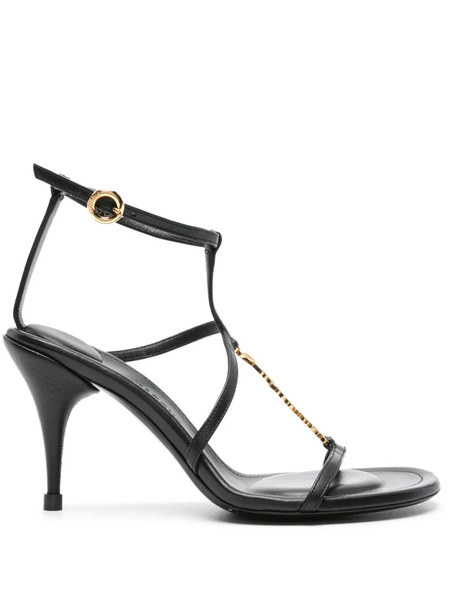  Jacquemus Les Sandales Pralu 80mm Sandals - Black 