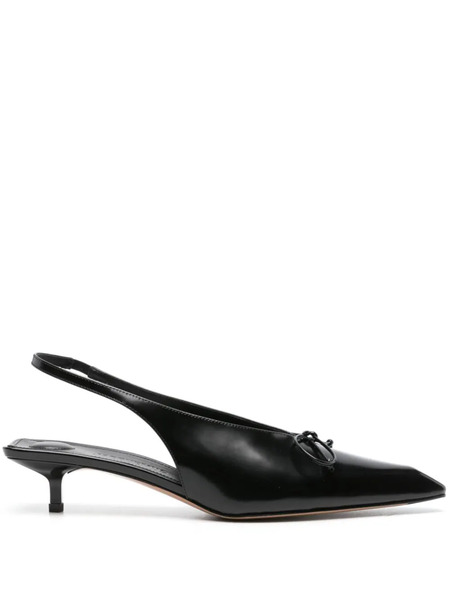  Jacquemus Les Slingbacks Cubisto 40mm Pumps - Black 