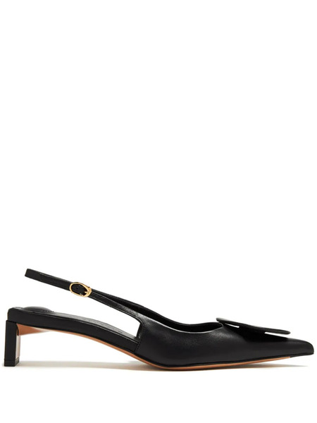  Jacquemus Les Slingbacks Duelo Basses Pumps - Black 